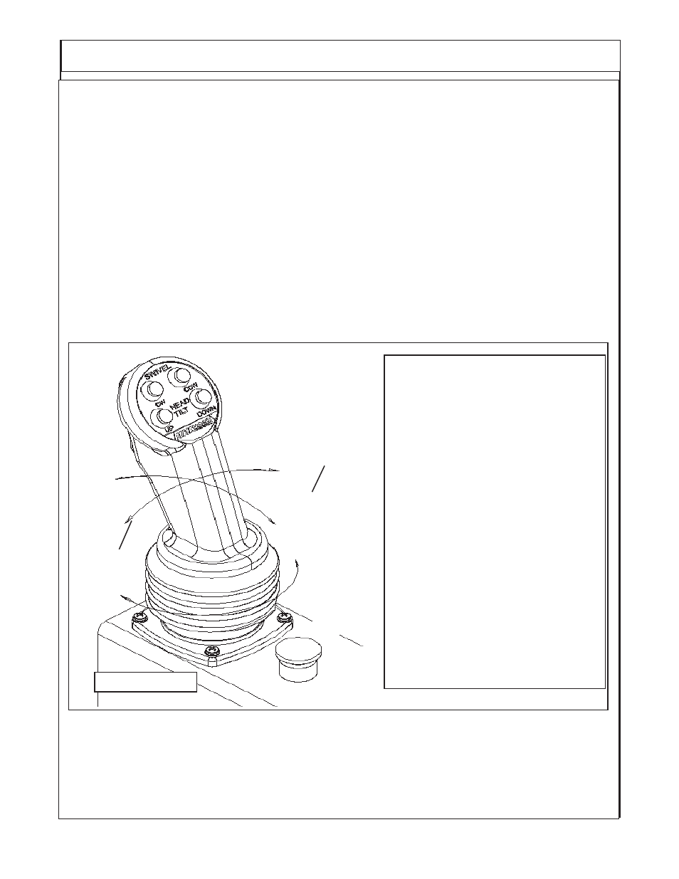 Control valve - joystick, Joystick functions, Figure 18 | Alamo TS-100A User Manual | Page 106 / 154