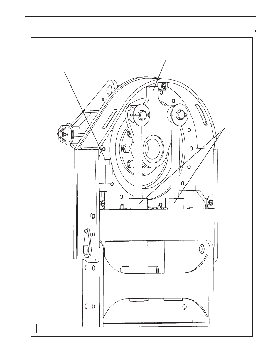 Adjust boom swing stop | Alamo TS-100A User Manual | Page 109 / 154