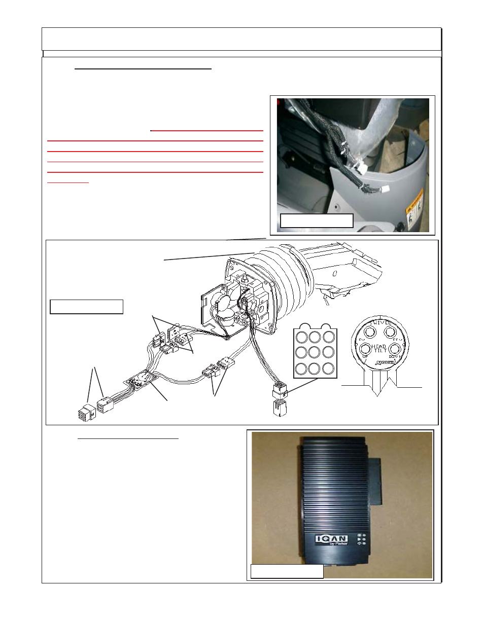 Joystick / electrical mounting | Alamo TS-100A User Manual | Page 70 / 154