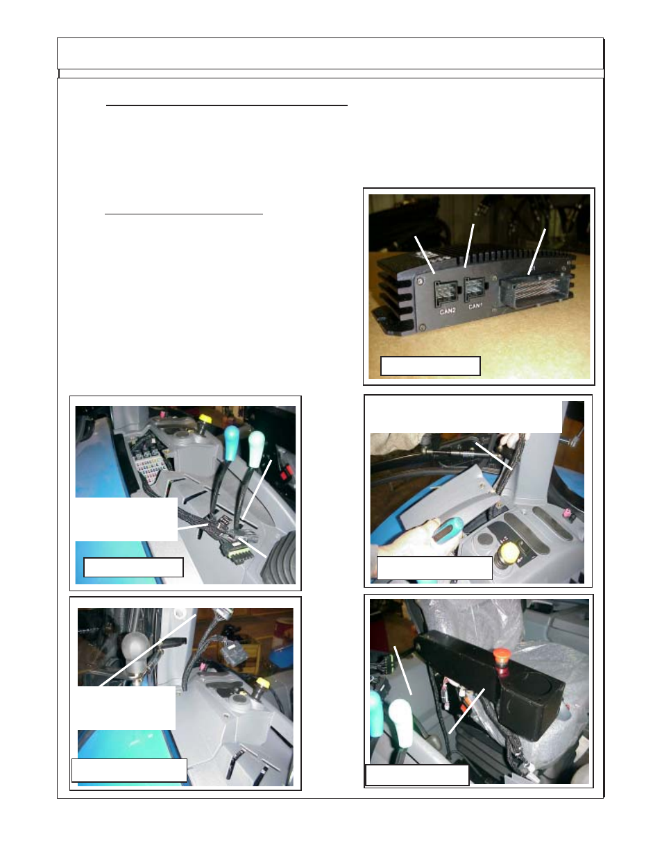 Joystick / electrical mounting, K3 x1 | Alamo TS-100A User Manual | Page 72 / 154