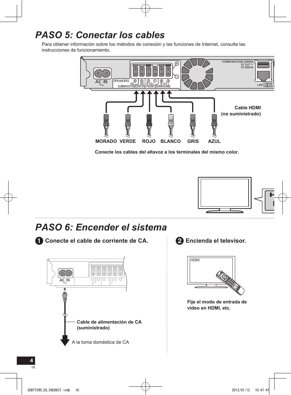 Panasonic SCBTT290EGK User Manual | Page 16 / 36