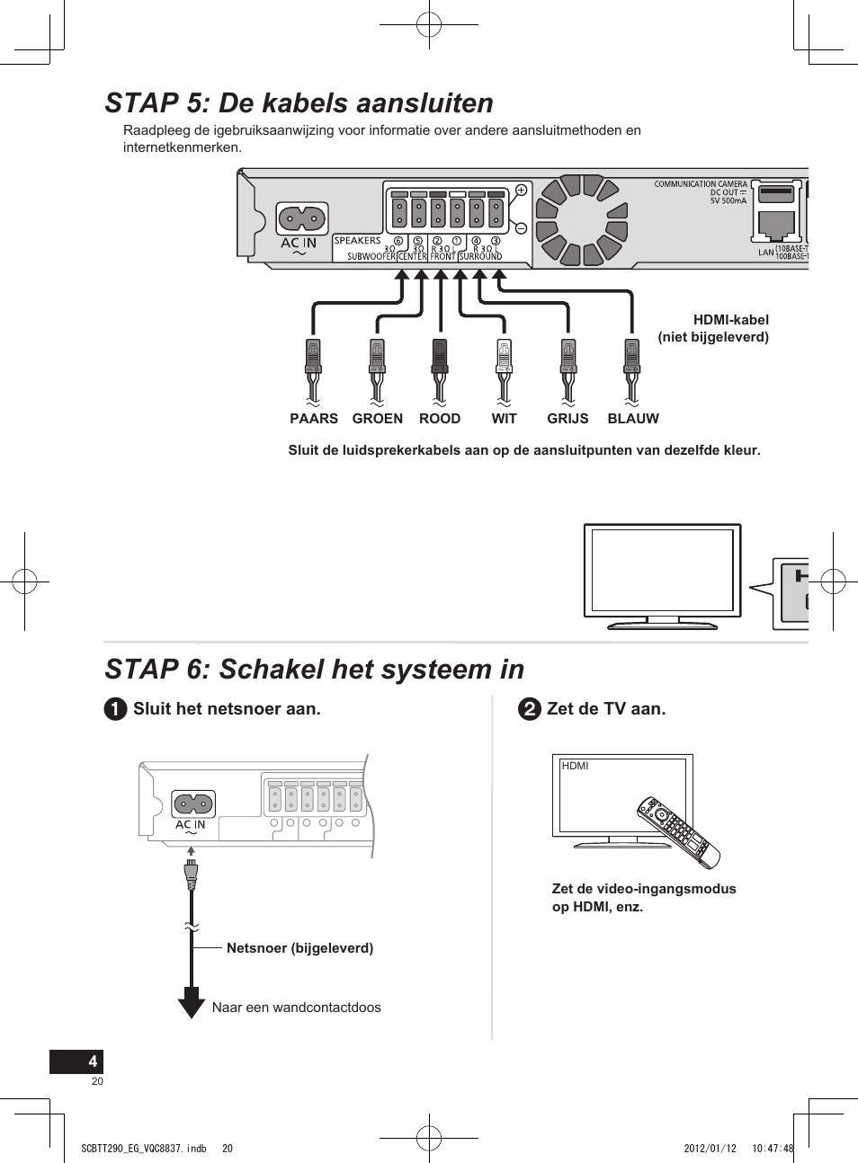 Panasonic SCBTT290EGK User Manual | Page 20 / 36