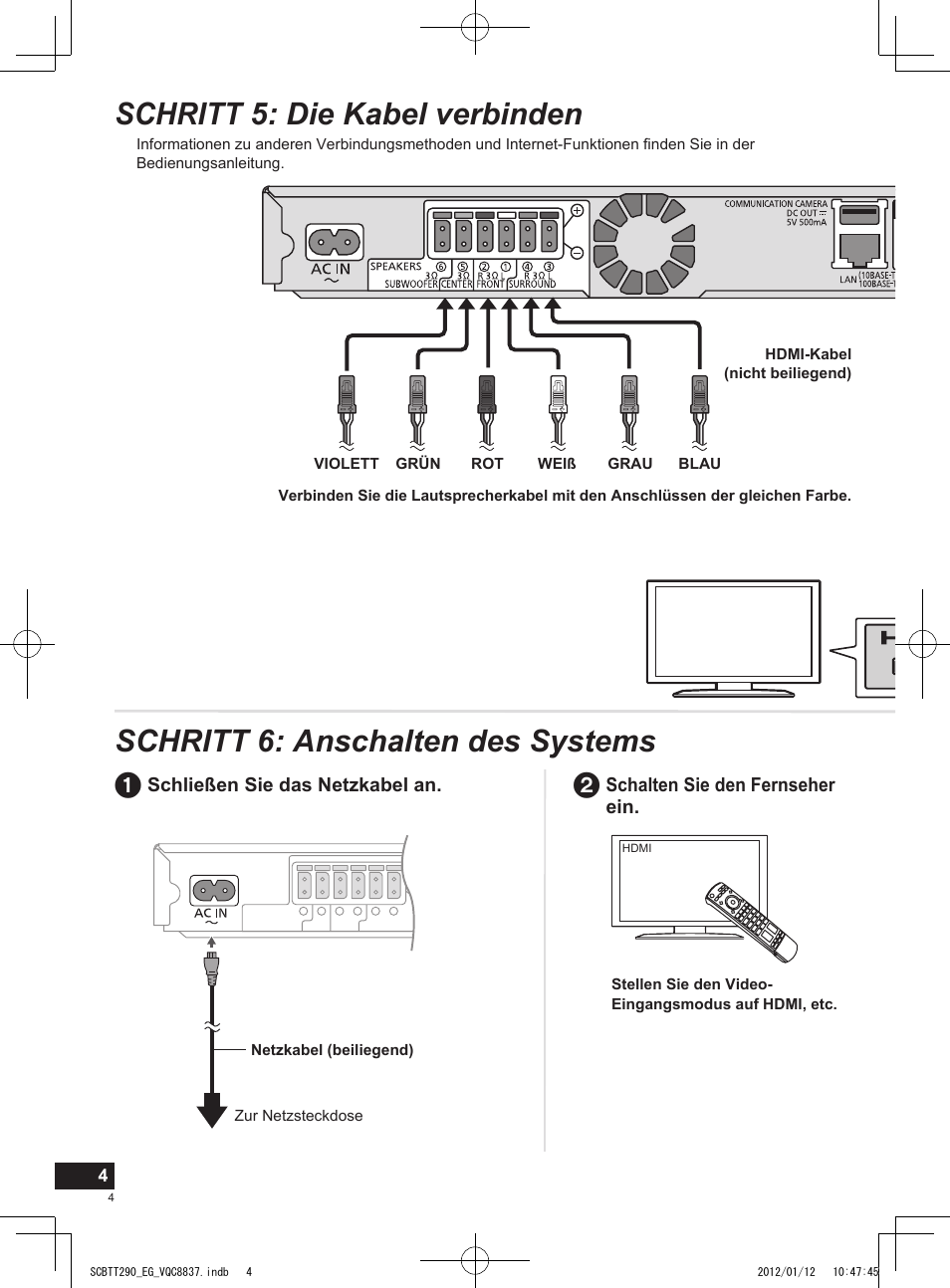 Panasonic SCBTT290EGK User Manual | Page 4 / 36
