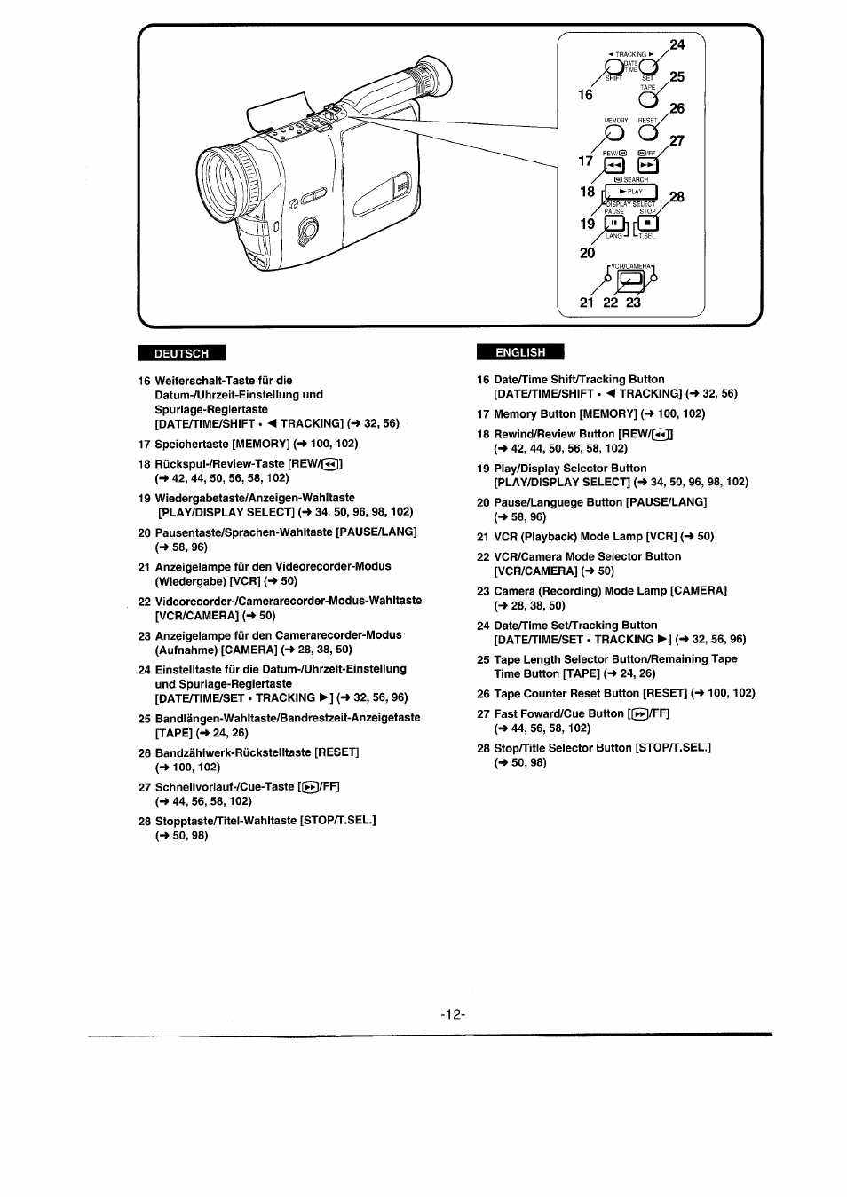 Panasonic NVRX50EG User Manual | Page 11 / 136