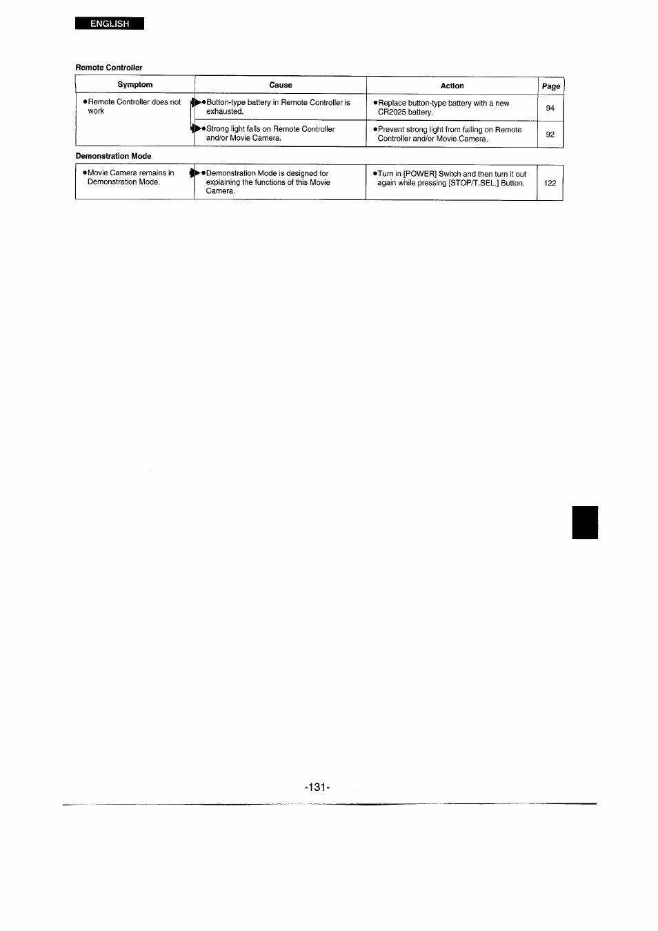 Panasonic NVRX50EG User Manual | Page 131 / 136