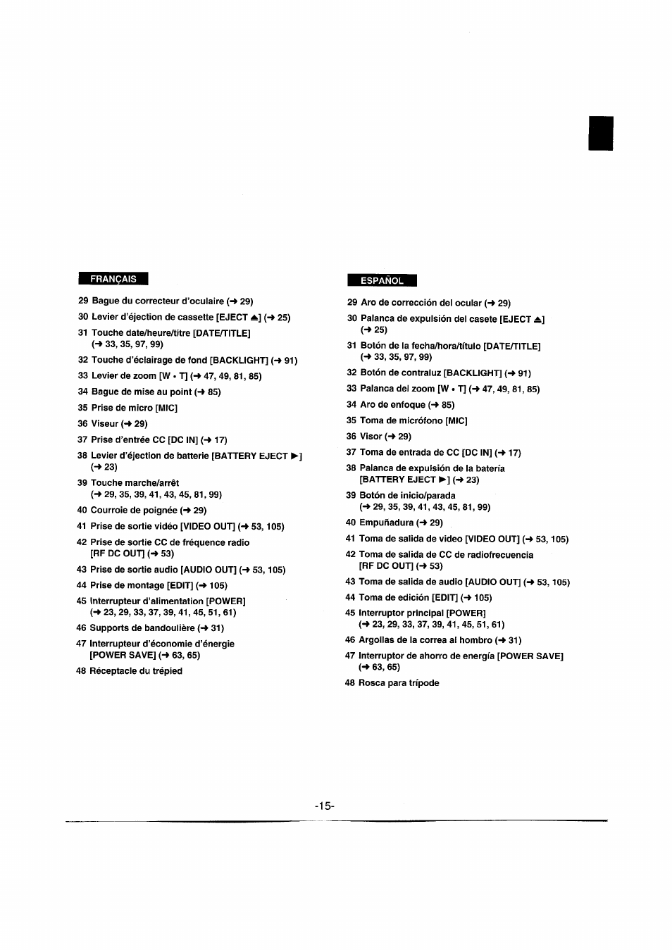 Panasonic NVRX50EG User Manual | Page 15 / 136