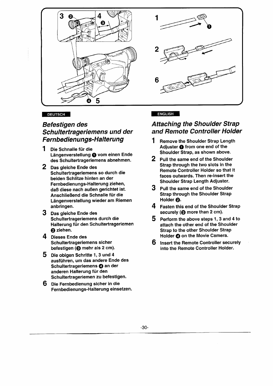 Befestigen des | Panasonic NVRX50EG User Manual | Page 29 / 136