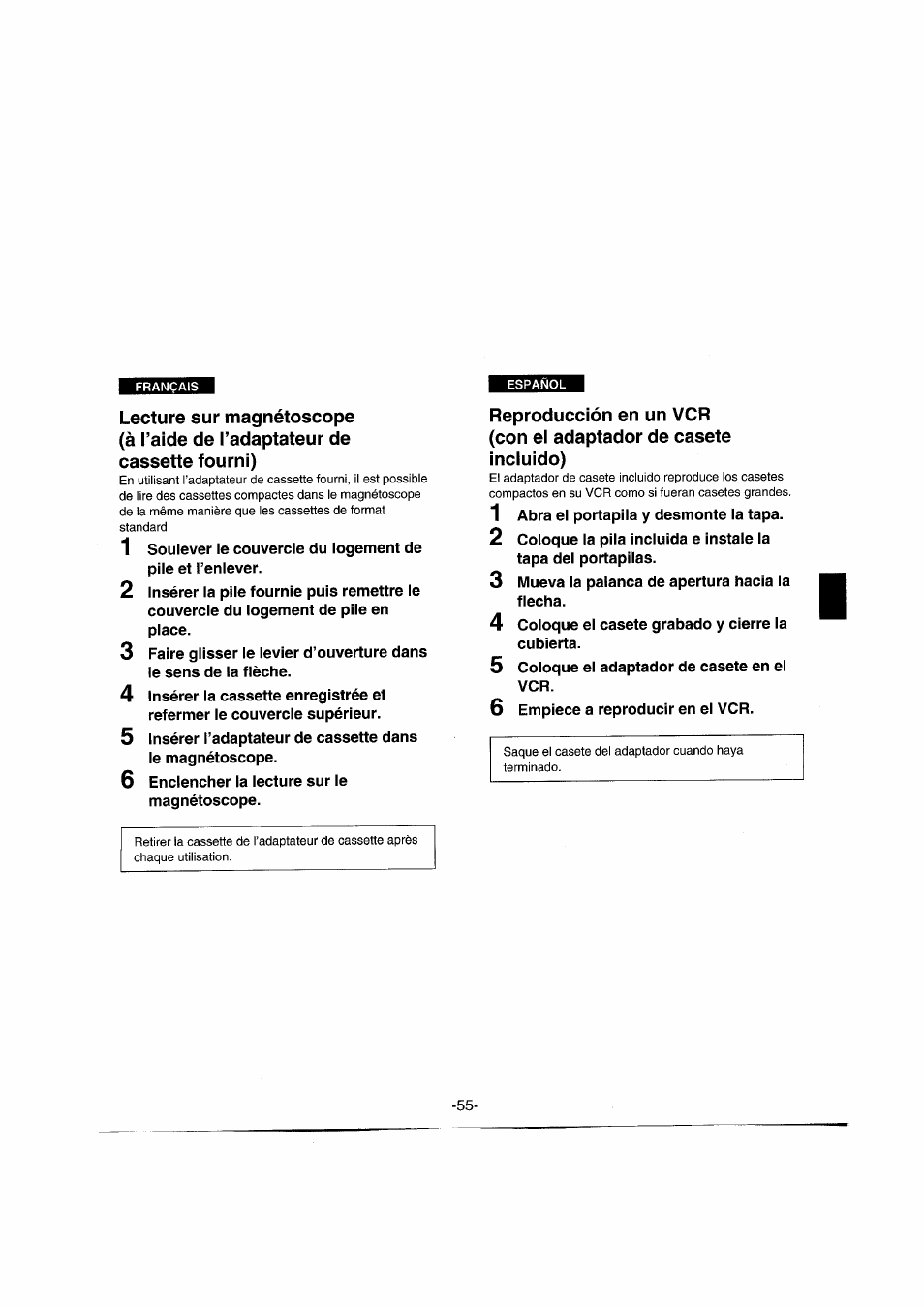 Panasonic NVRX50EG User Manual | Page 55 / 136