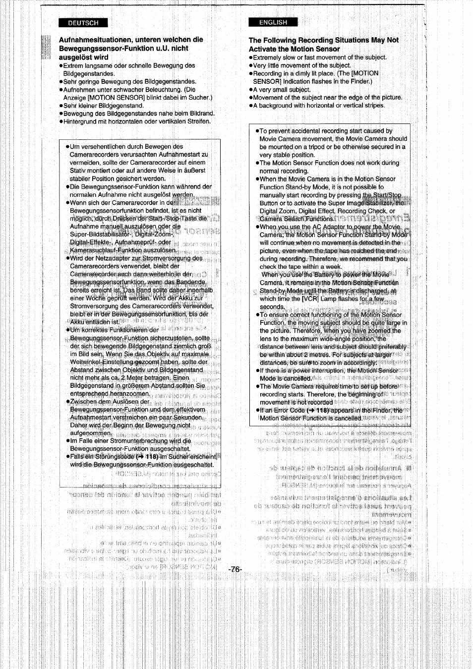 Panasonic NVRX50EG User Manual | Page 76 / 136