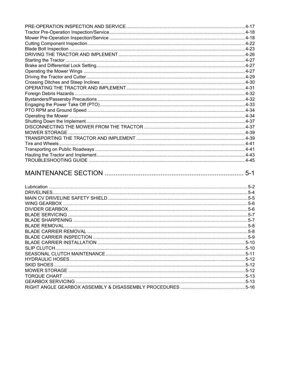 Alamo SX15 User Manual | Page 6 / 160
