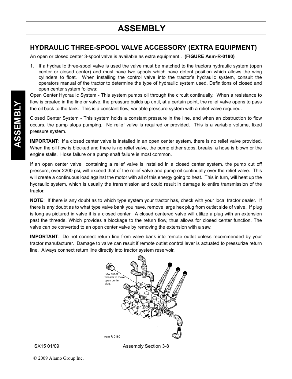 Assembly, Assembl y | Alamo SX15 User Manual | Page 90 / 160
