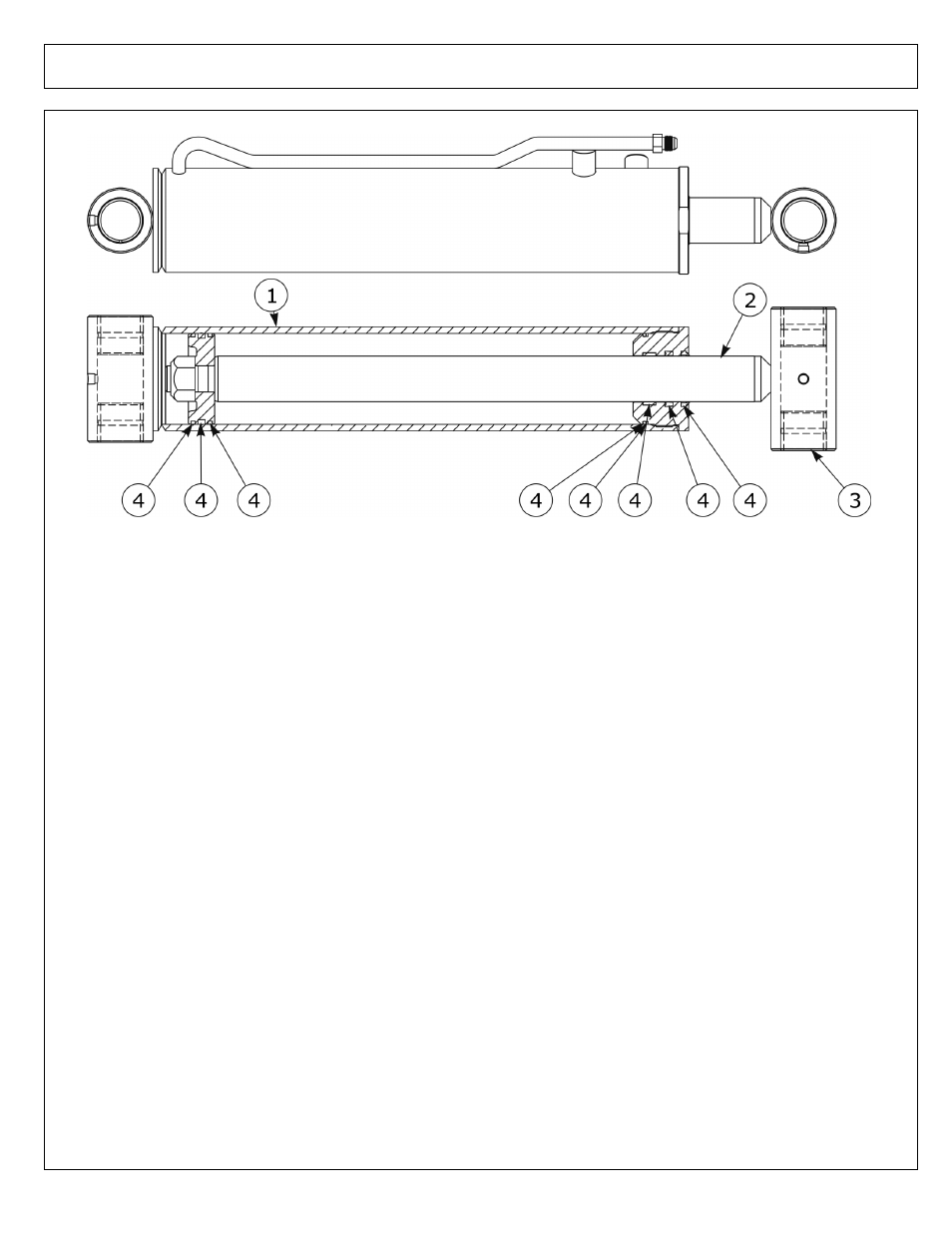 Hydraulic cylinder asy - tilt | Alamo MACHETE2 02986941P User Manual | Page 106 / 132