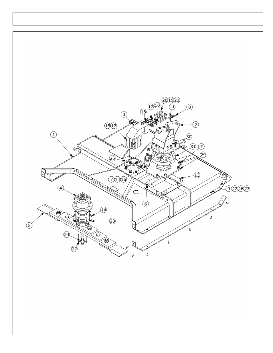60 in rotary - head sub-asy (swivel mnt) | Alamo MACHETE2 02986941P User Manual | Page 44 / 132
