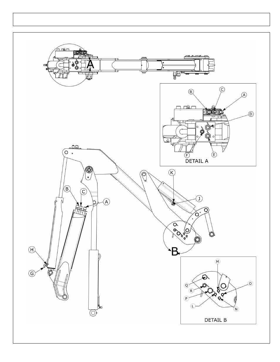 Hose routing - 18 ft boom | Alamo MACHETE2 02986941P User Manual | Page 94 / 132