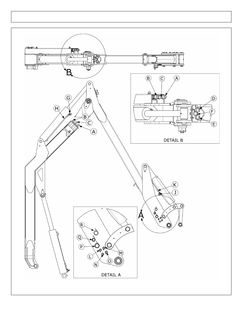 Hose routing - 25 ft boom | Alamo MACHETE2 02986941P User Manual | Page 98 / 132