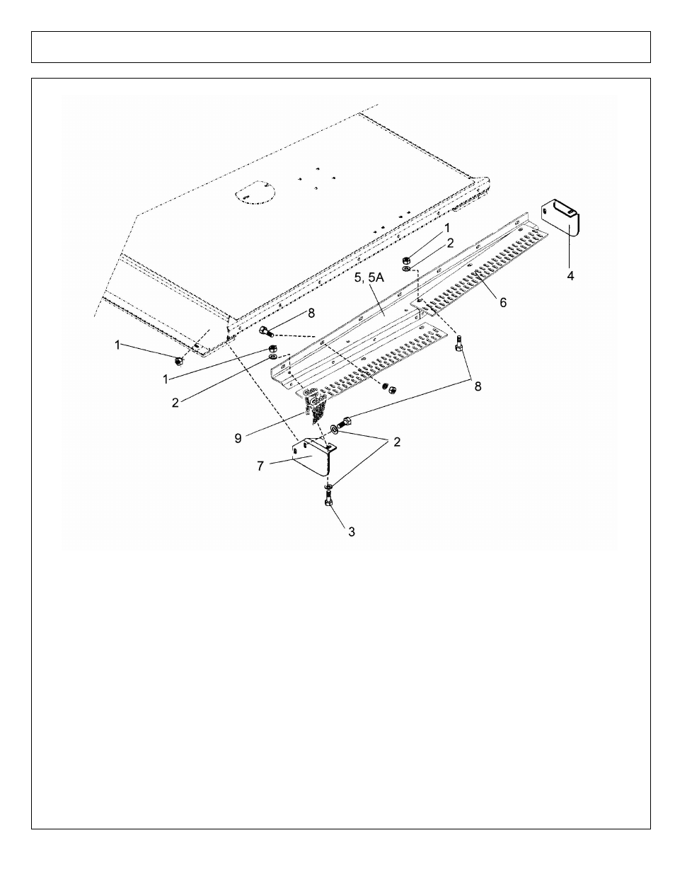 Chain guards - front & rear - double | Alamo EXTEN-A-KUT II 02969111P User Manual | Page 10 / 48