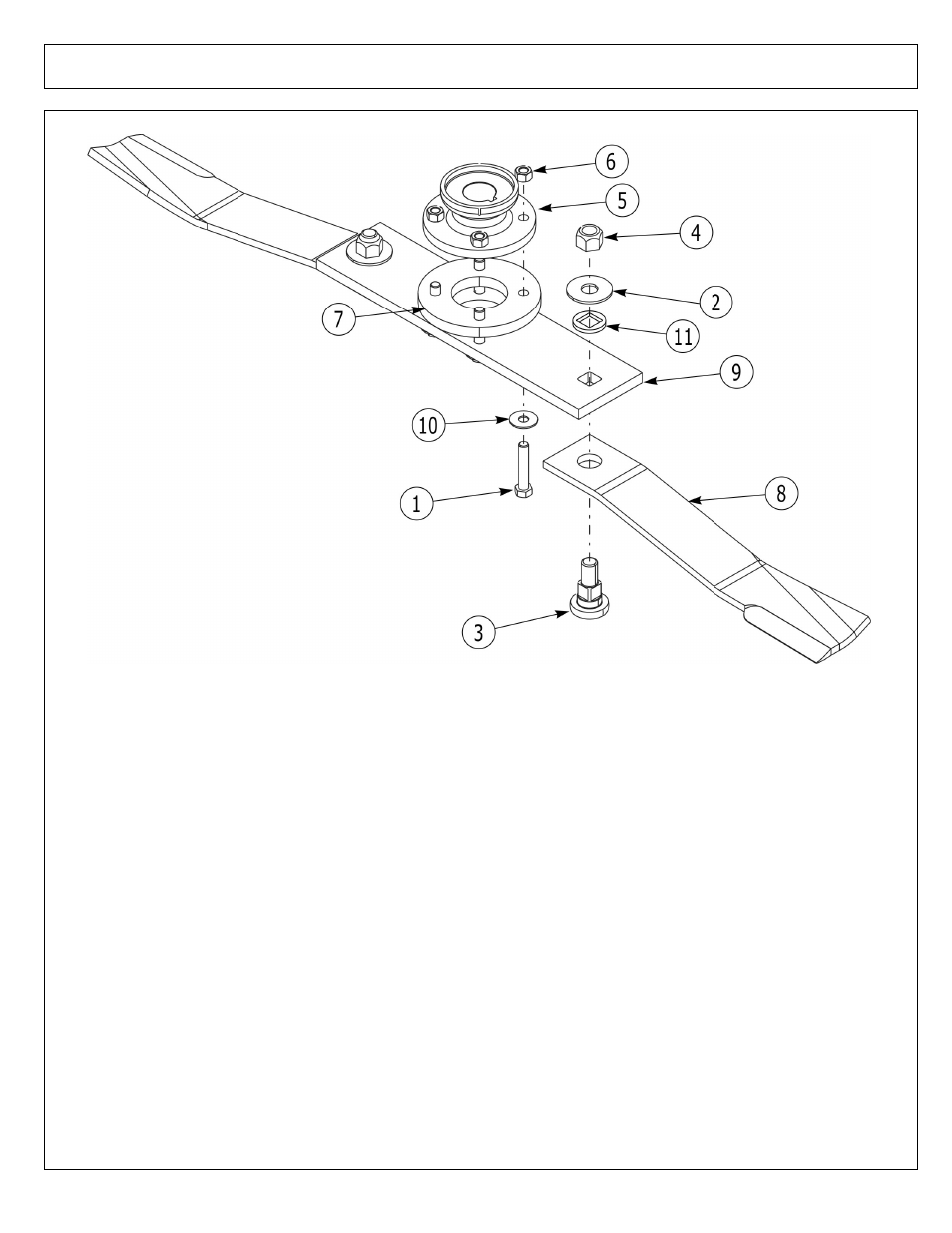 Blade bar asy | Alamo EXTEN-A-KUT II 02969111P User Manual | Page 7 / 48