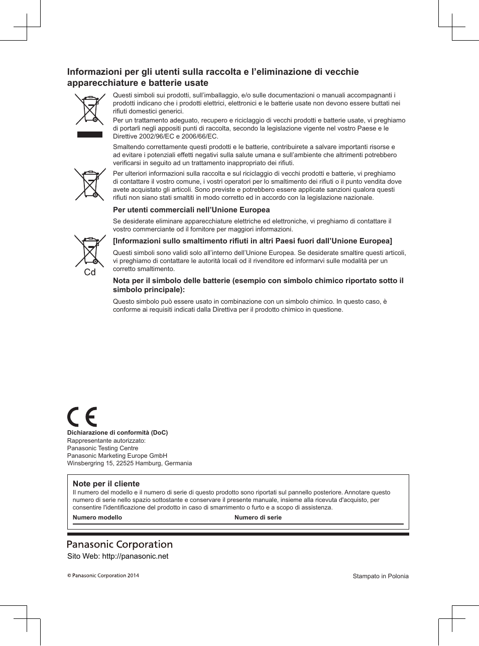 Panasonic TX32AW404 User Manual | Page 144 / 288