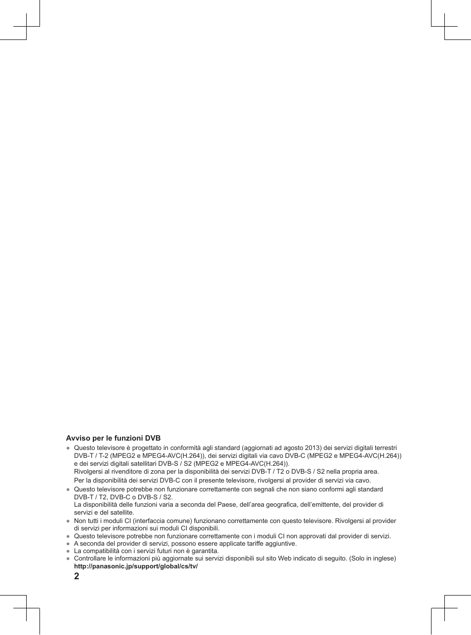 Panasonic TX32AW404 User Manual | Page 74 / 288