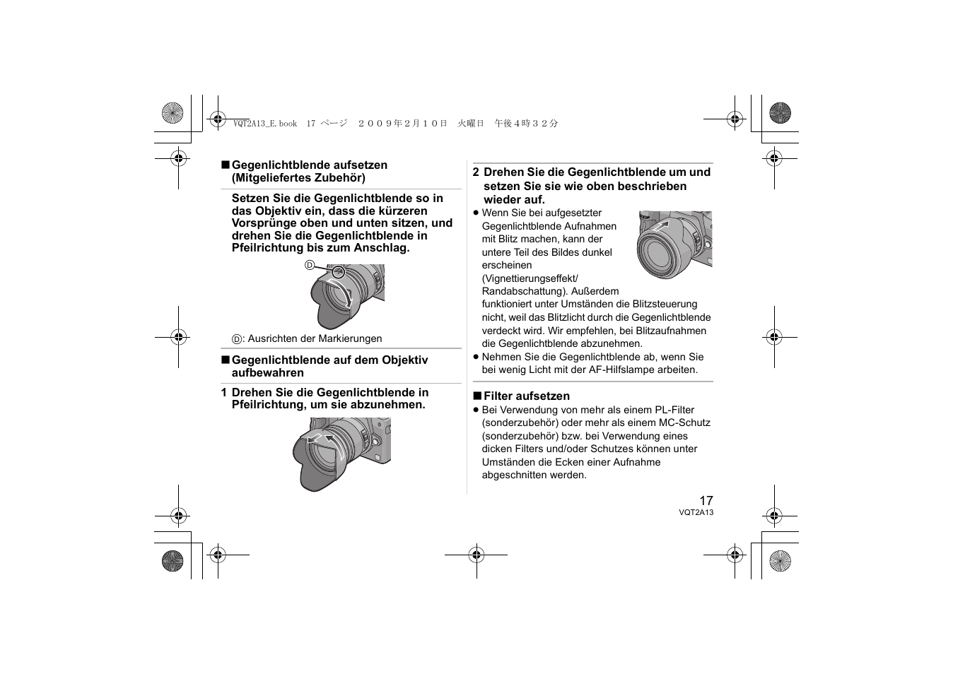 Panasonic HFS014045 User Manual | Page 17 / 72