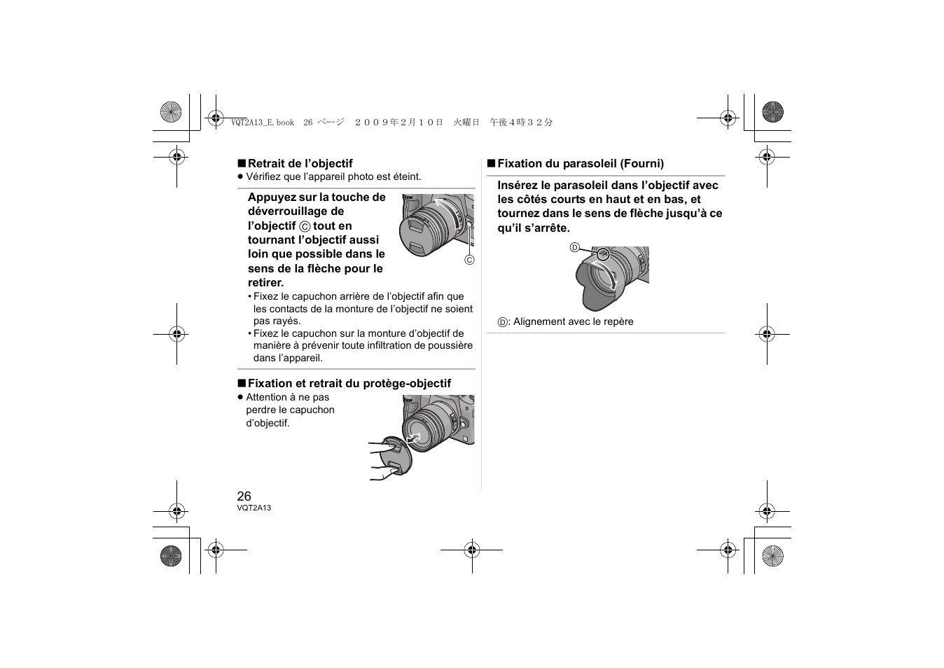 Panasonic HFS014045 User Manual | Page 26 / 72