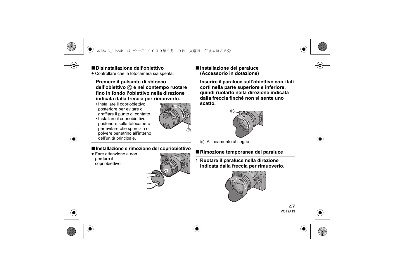 Panasonic HFS014045 User Manual | Page 47 / 72