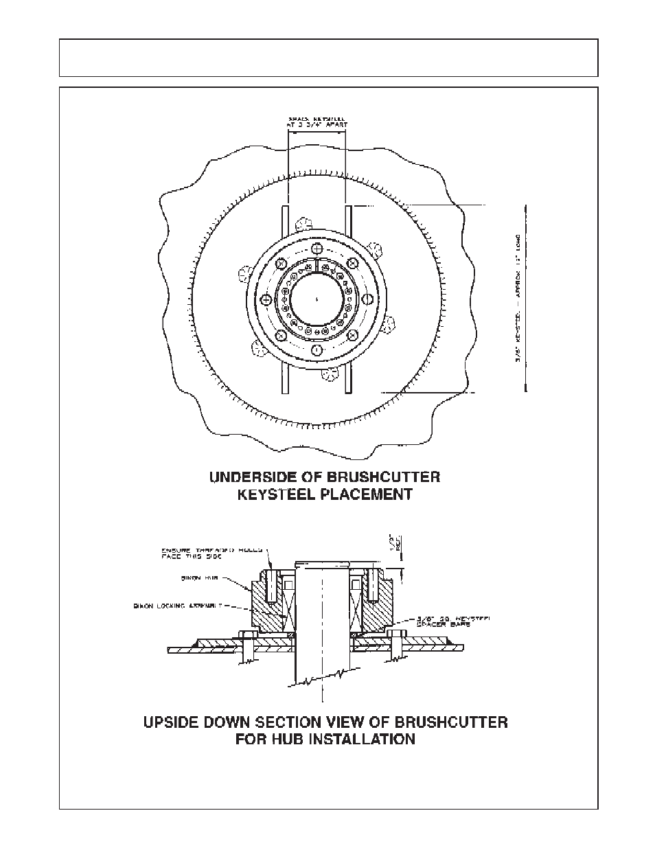 Hub installation, Maintenance | Alamo 66 User Manual | Page 47 / 50