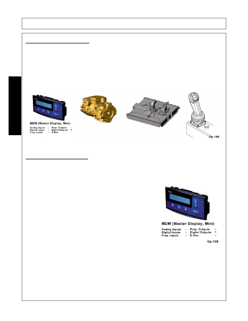 2 the mower head circuit, 3 the electronic network, Operation | Opera t ion | Alamo FC-0001 User Manual | Page 122 / 178