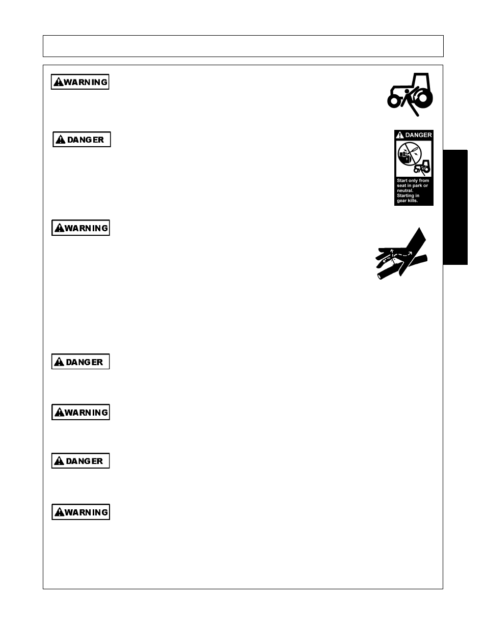 Safety | Alamo FC-0001 User Manual | Page 15 / 178
