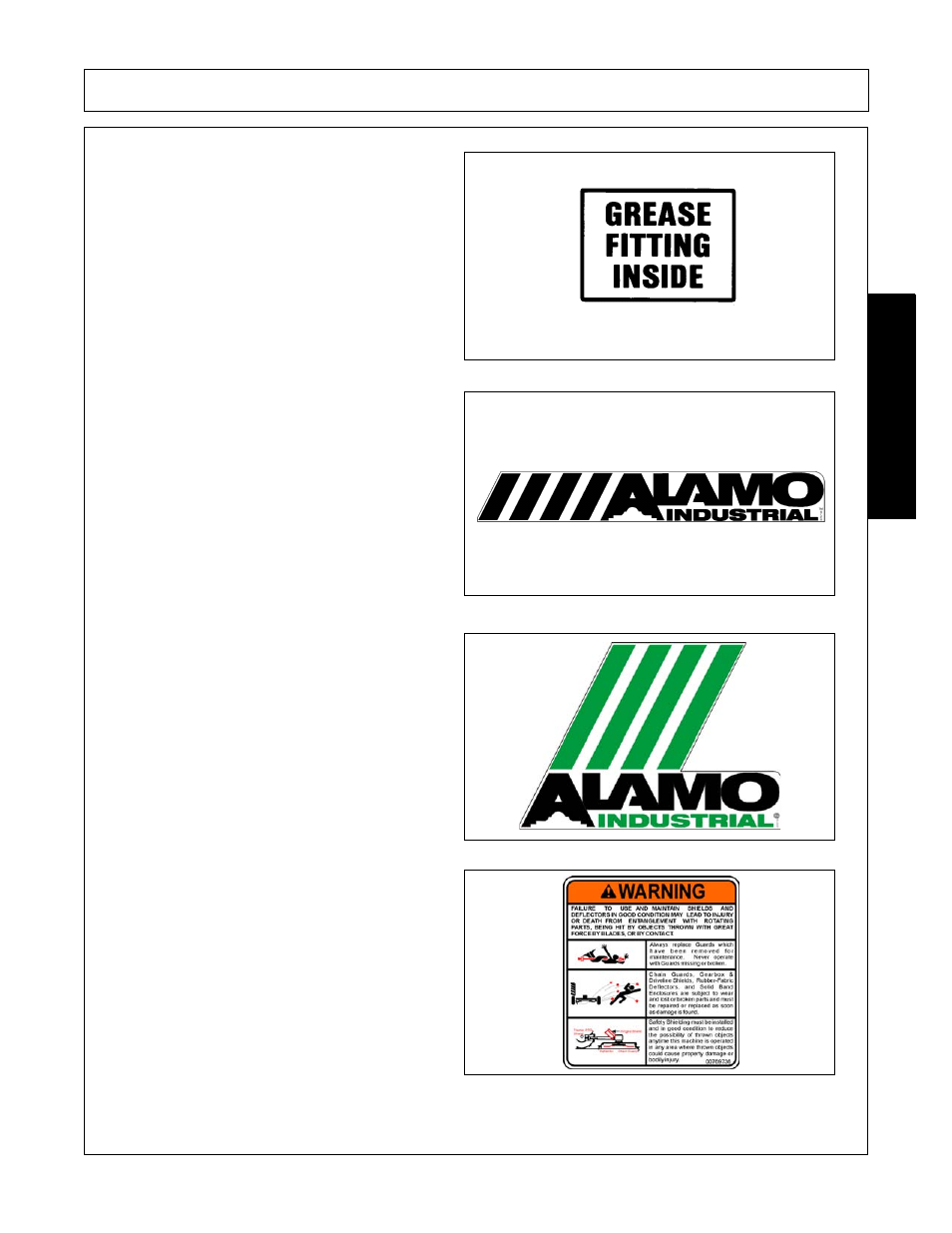 Safety | Alamo FC-0001 User Manual | Page 37 / 178