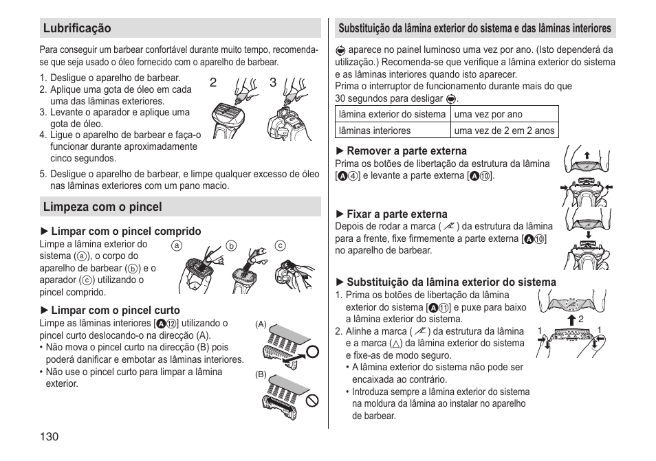 Panasonic ESLV65 User Manual | Page 130 / 282