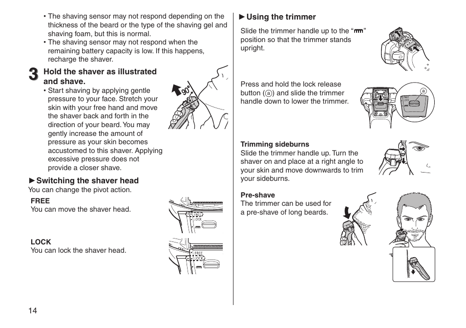 Panasonic ESLV65 User Manual | Page 14 / 282