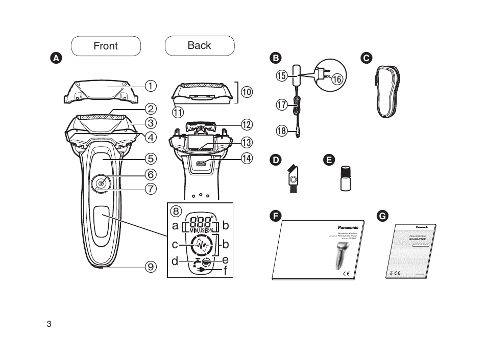 Panasonic ESLV65 User Manual | Page 3 / 282