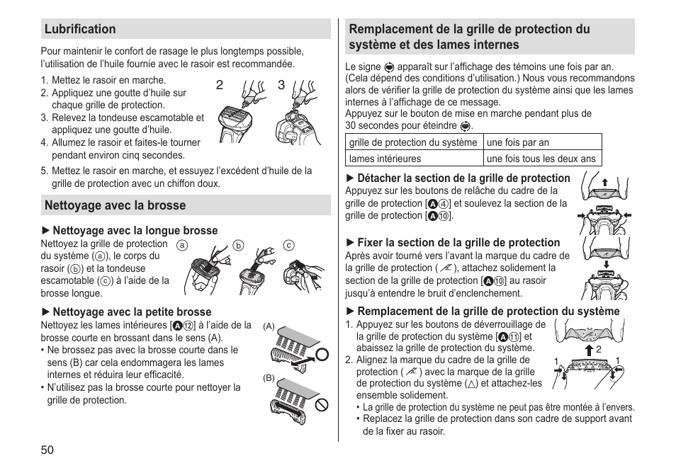 Panasonic ESLV65 User Manual | Page 50 / 282