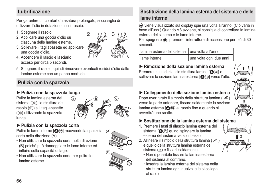 Panasonic ESLV65 User Manual | Page 66 / 282