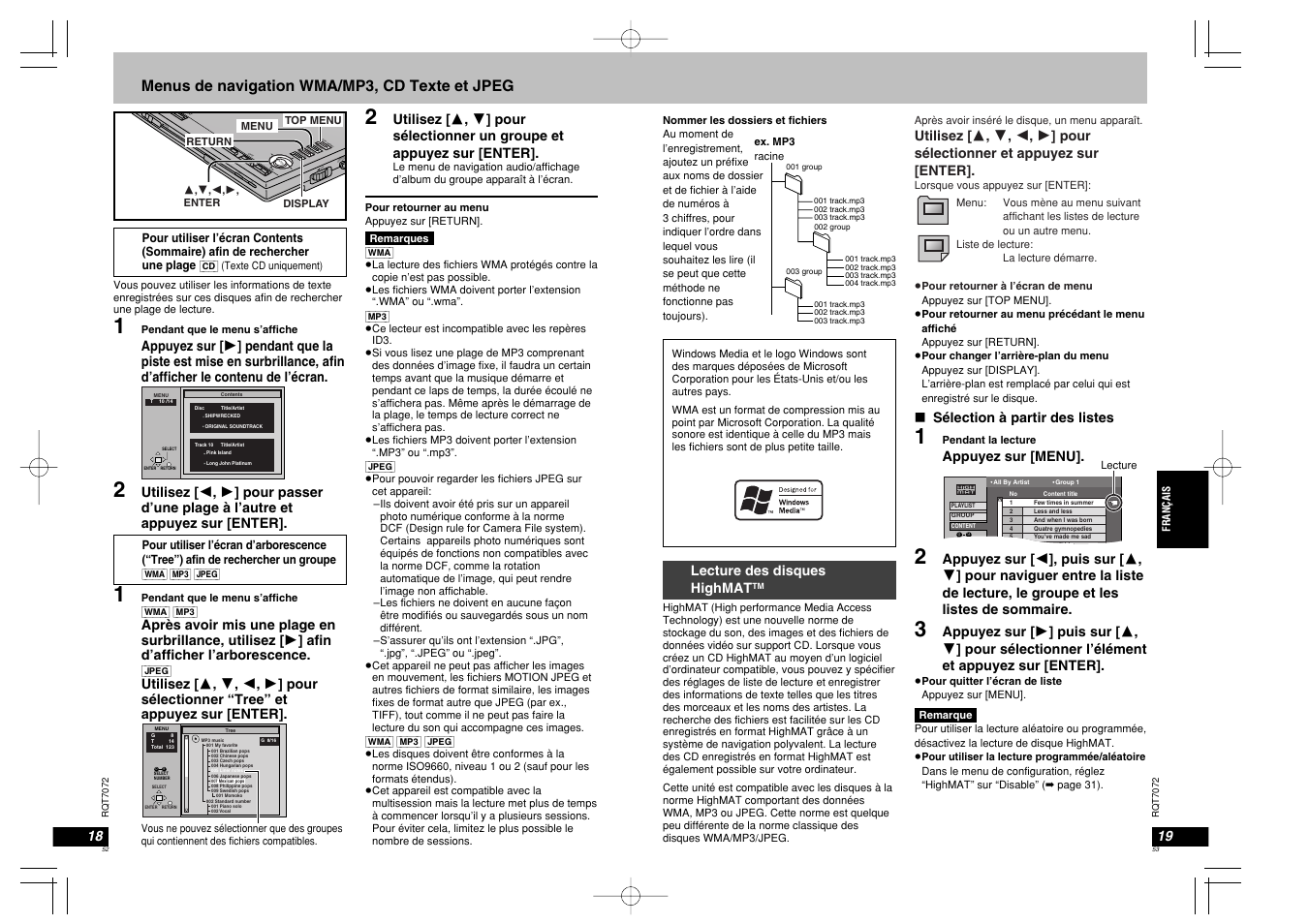 En te r vol aud io opt ou t open chg í en te r | Panasonic DVDLS5 User Manual | Page 27 / 37