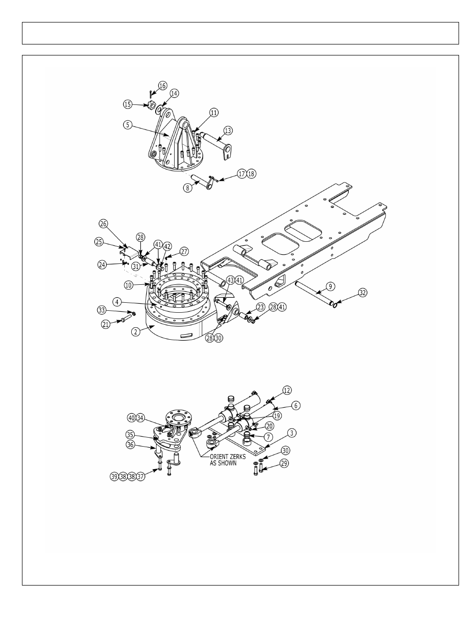 Under mount frame asy (part 1) | Alamo Maverick 02981992P User Manual | Page 164 / 176