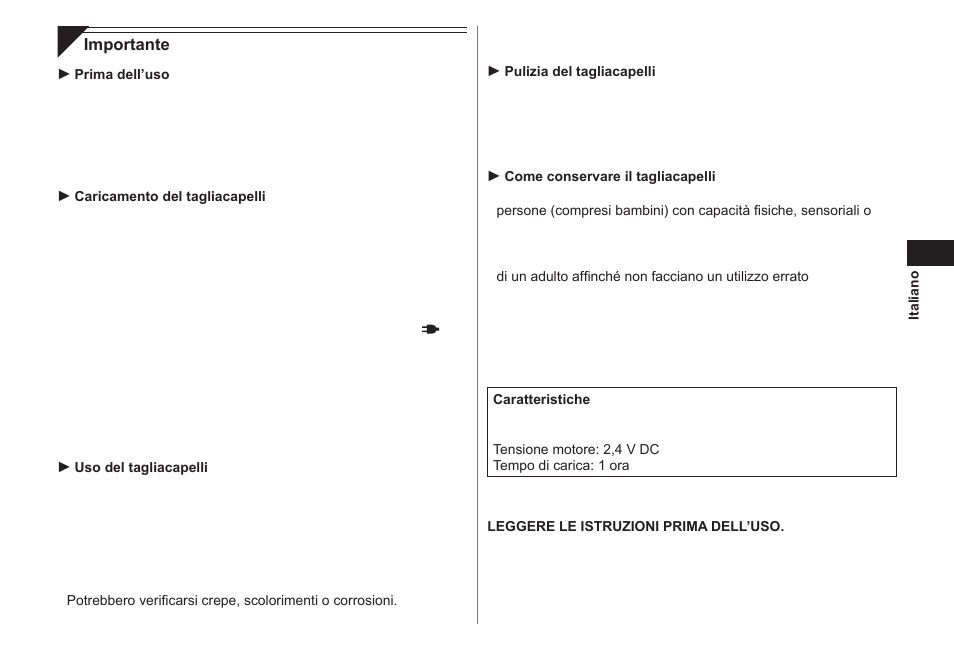 Panasonic ER1511 User Manual | Page 19 / 104