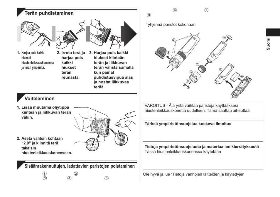 Panasonic ER1511 User Manual | Page 59 / 104