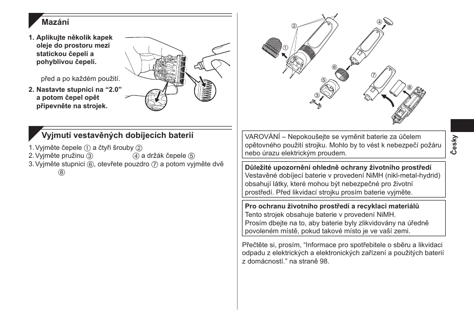 Panasonic ER1511 User Manual | Page 69 / 104