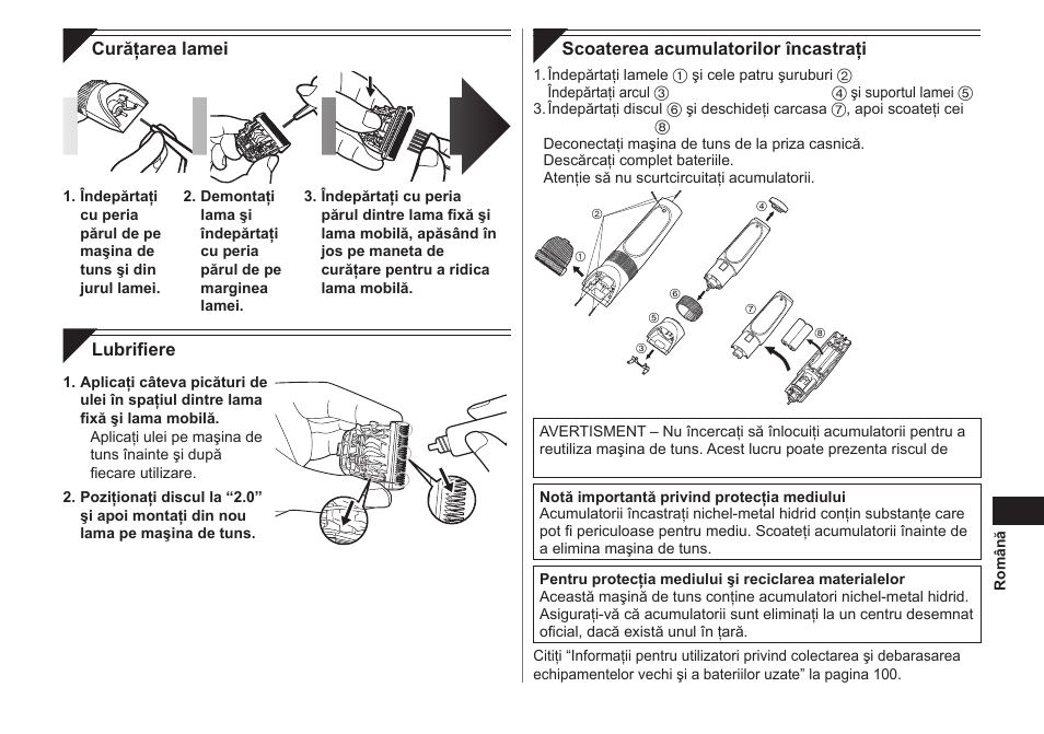 Panasonic ER1511 User Manual | Page 85 / 104