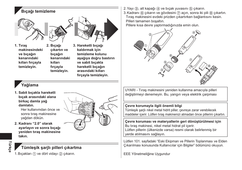 Panasonic ER1511 User Manual | Page 90 / 104