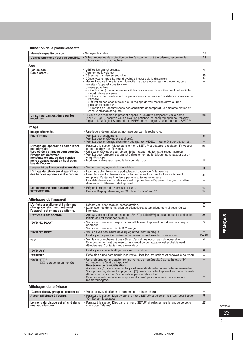 Panasonic SCPM39D User Manual | Page 101 / 104