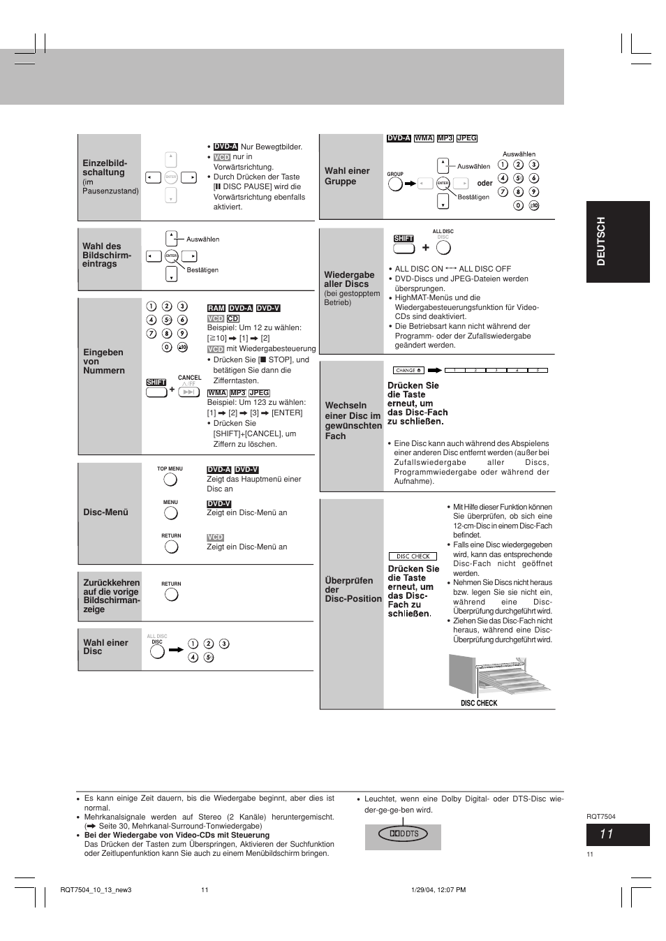 Panasonic SCPM39D User Manual | Page 11 / 104