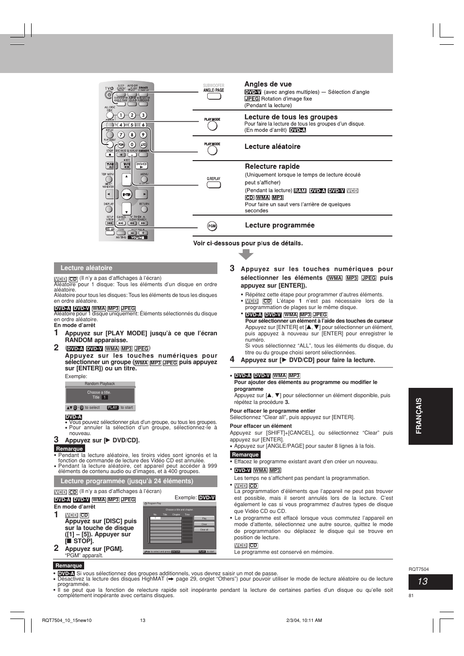 Panasonic SCPM39D User Manual | Page 81 / 104