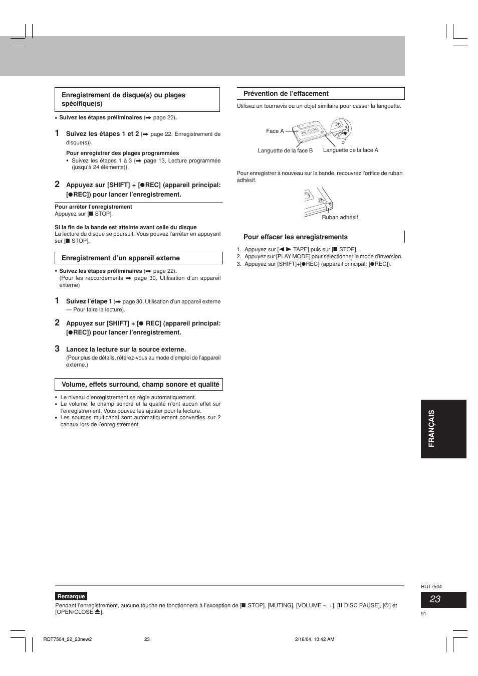 Panasonic SCPM39D User Manual | Page 91 / 104