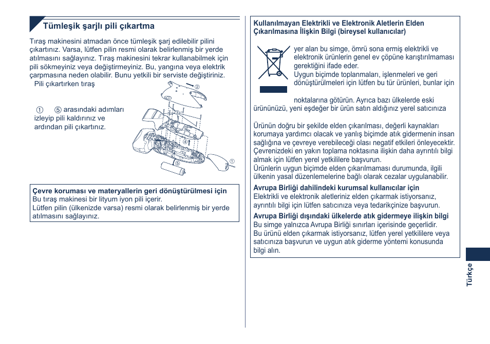 Panasonic ES8101 User Manual | Page 109 / 116