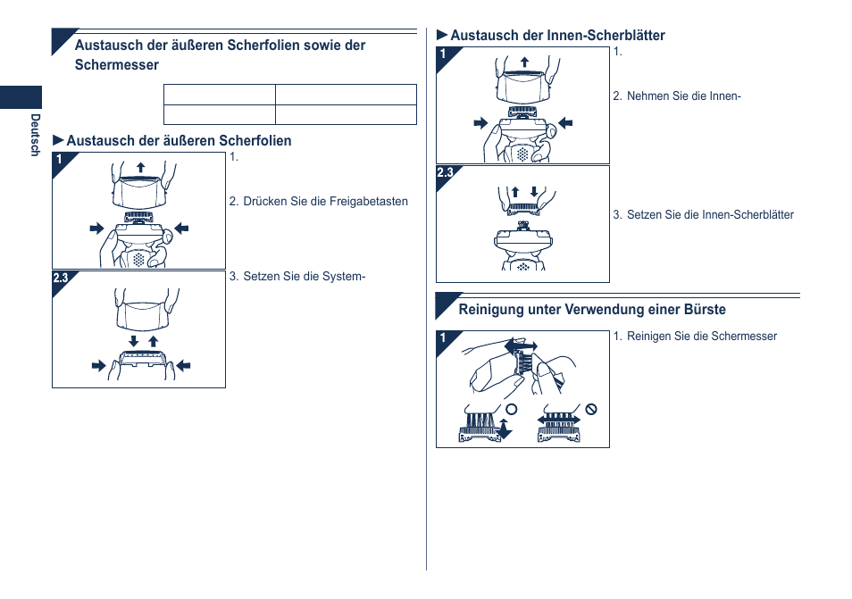 Panasonic ES8101 User Manual | Page 12 / 116