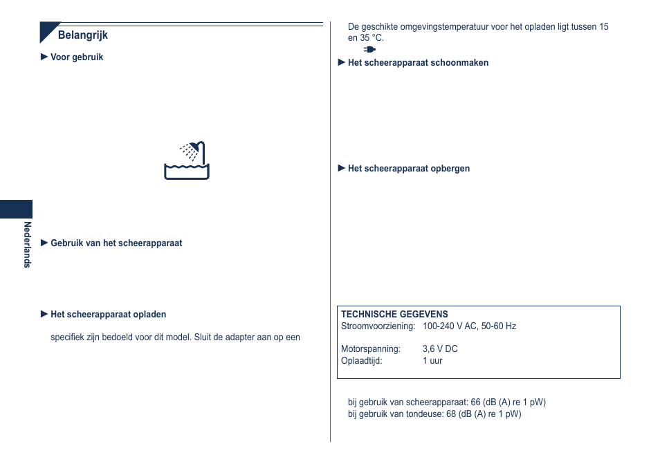 Panasonic ES8101 User Manual | Page 26 / 116