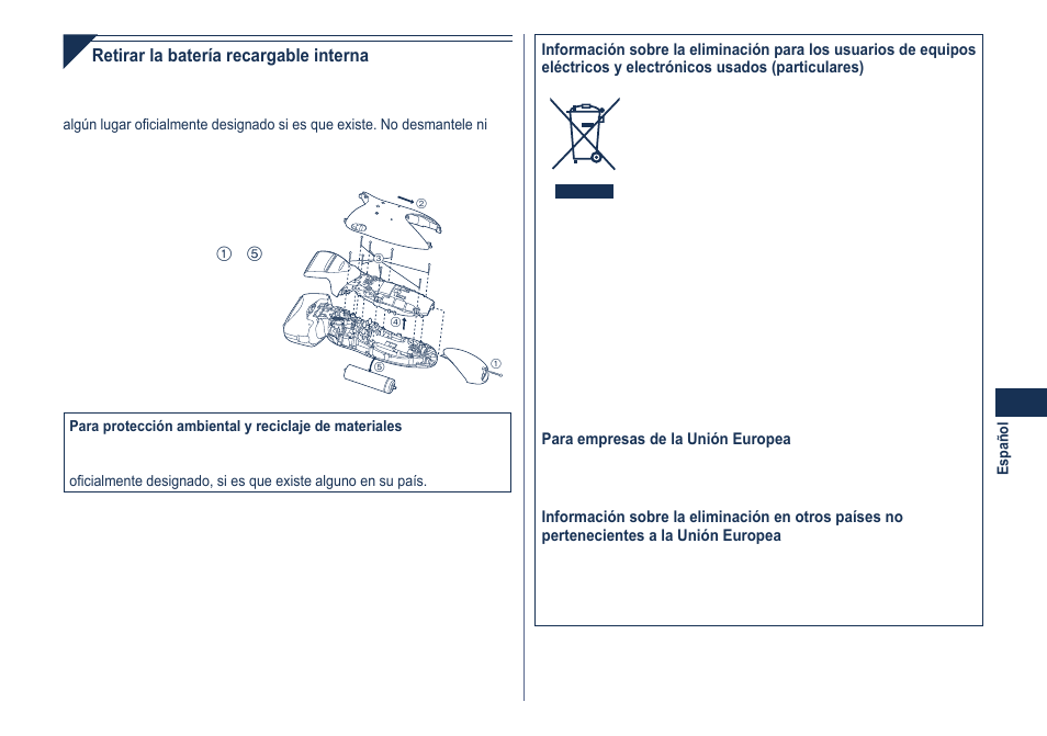 Panasonic ES8101 User Manual | Page 37 / 116